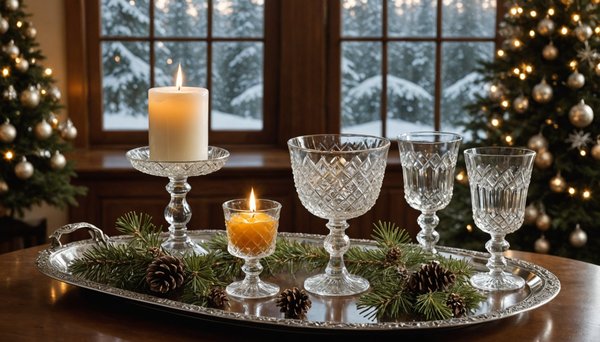 Idées de cadeaux en cristal pour un noël raffiné